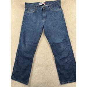 Denizen From Levi's 281 Straight‎ Fit Jeans Men 34x30 Blue Denim Cotton Mid Rise